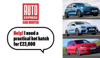 Used car hunter - hot hatchbacks for a budget of £23,000; header image 